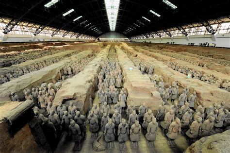 terracotta army excavation exhibit china|terracotta soldiers exhibit schedule.